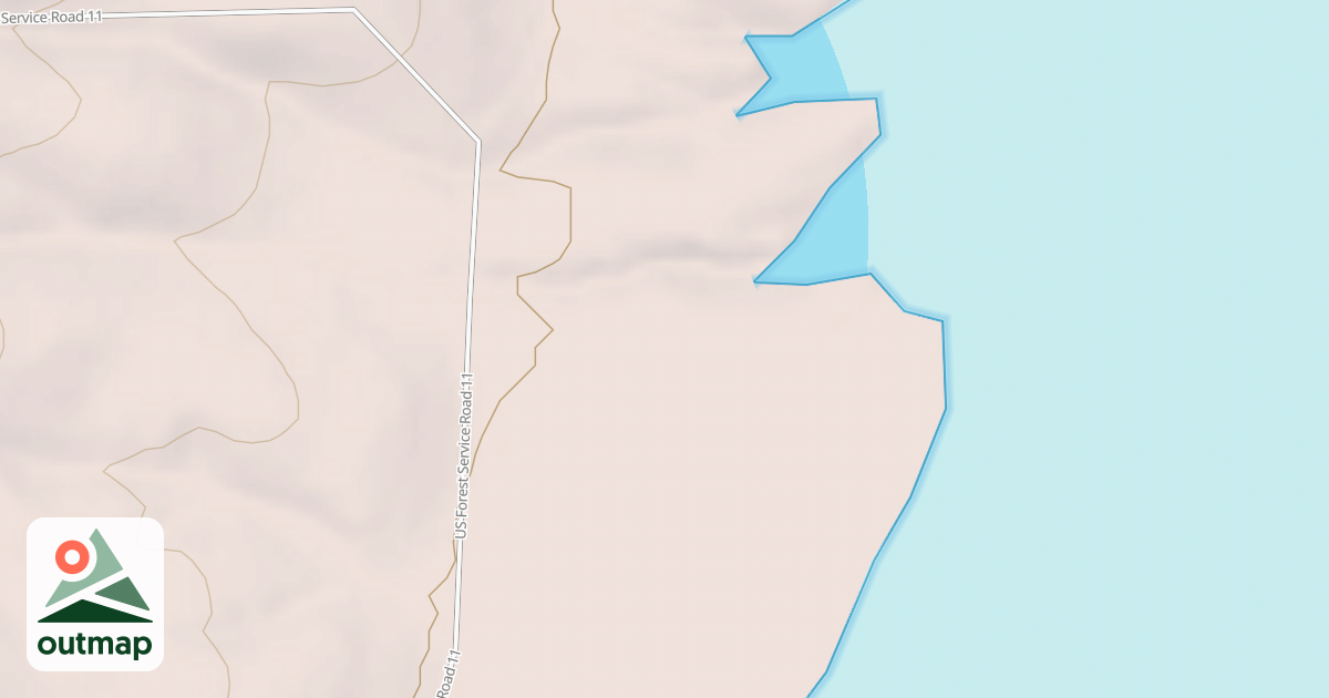 Map of CONFLUENCE DISPERSED D