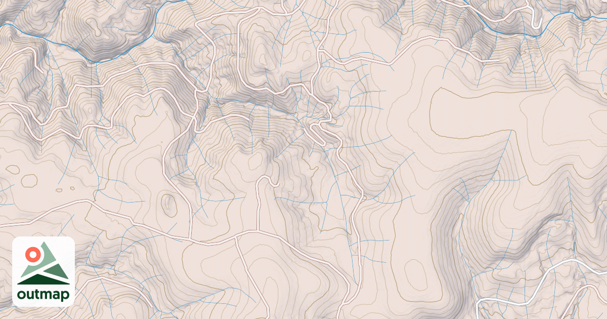 Map of DALEY COW CAMP