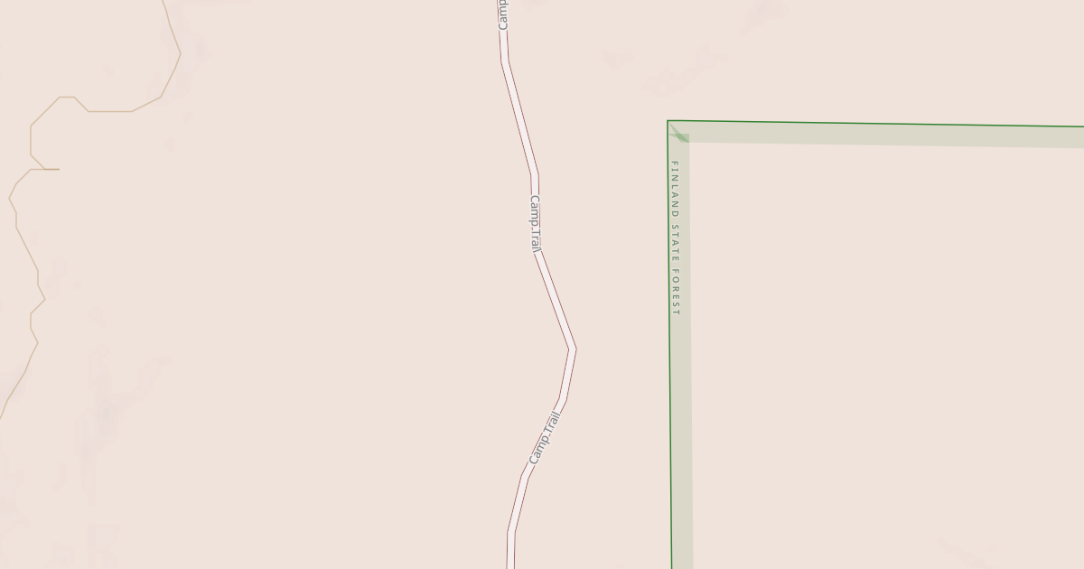 Map preview of Moose Run Trail