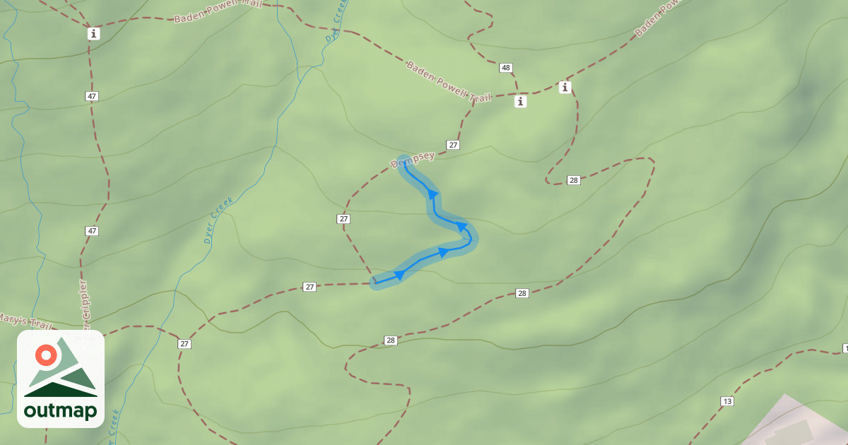 Map of Dempsey Ascent