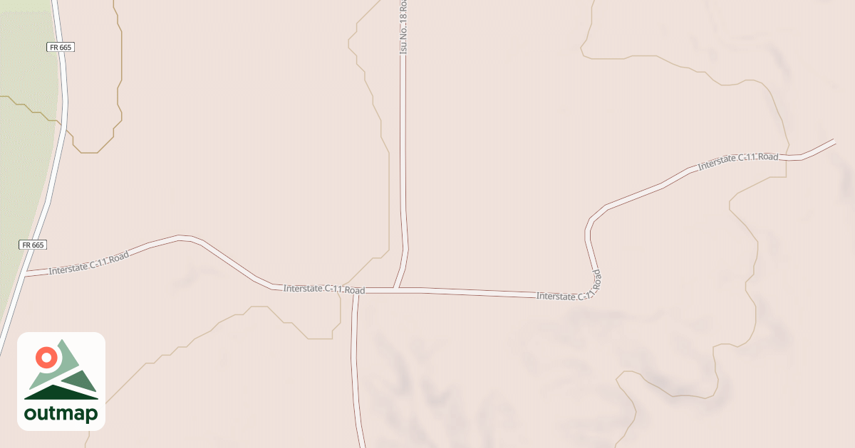 Map of INTERSTATE C-11