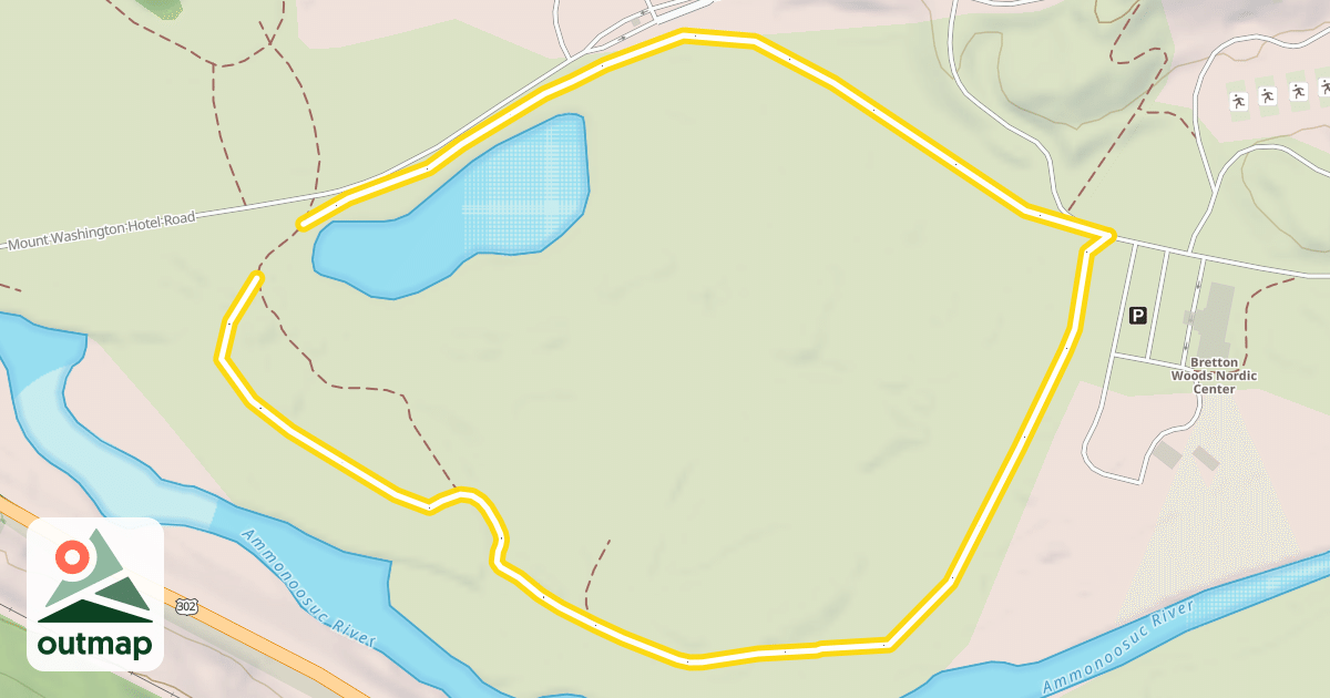 Map of Mount Pleasant Loop