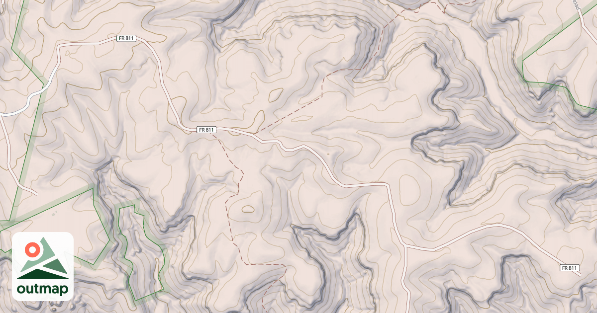 Map of BAILEY RIDGE