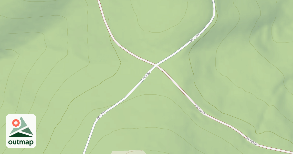 Map of (FDR) DEER MOUNTAIN