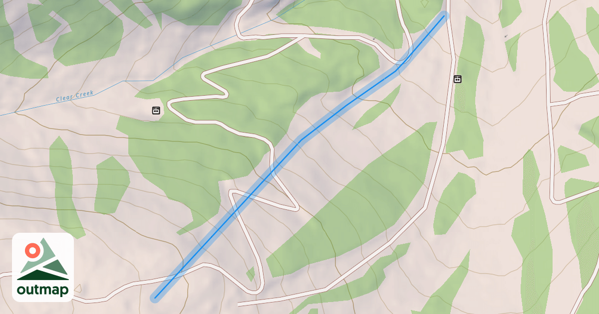 Map of Fire Cut