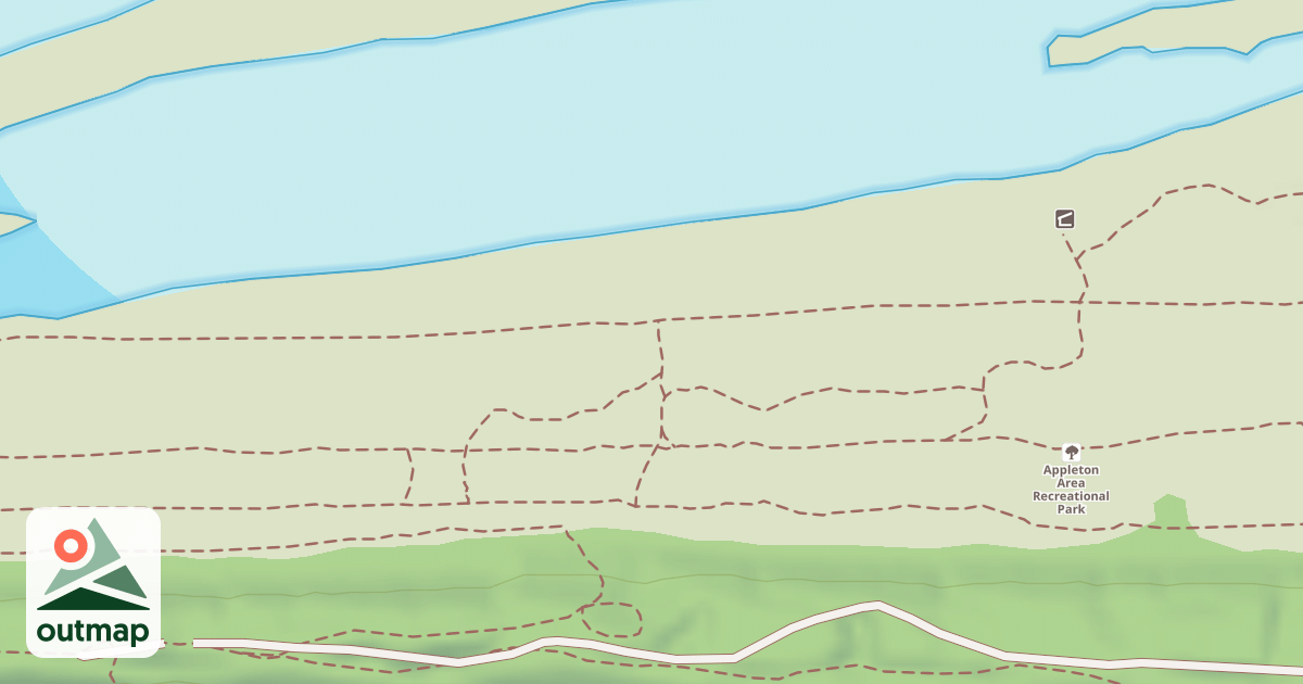 Map of Appleton Area Recreational Park