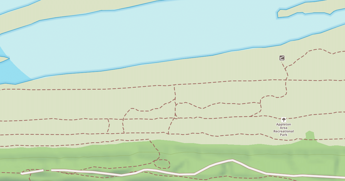 Map preview of Appleton Area Recreational Park