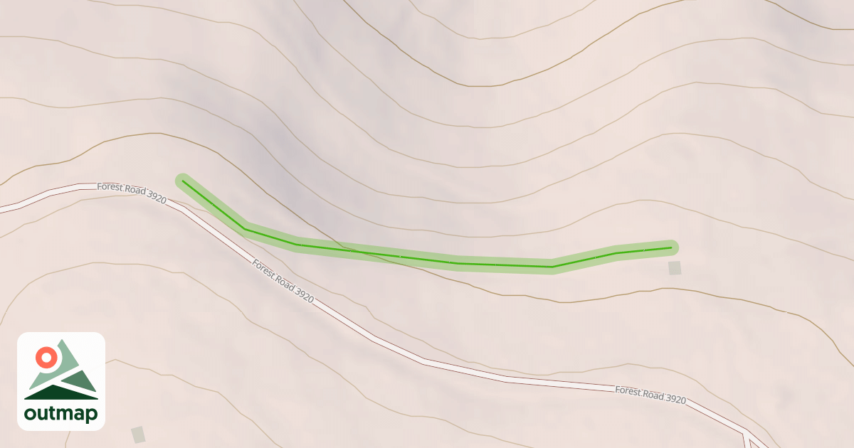 Map of Upper Trail
