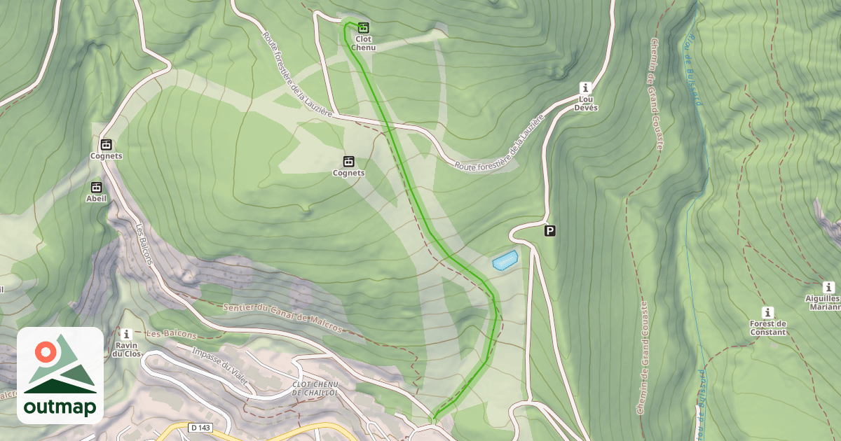 Map of Clot Chenu