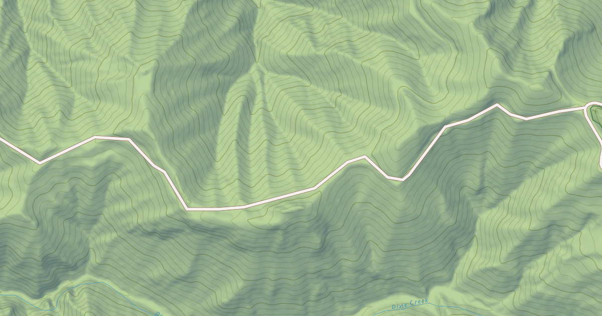 Map preview of DIXIE CREEK