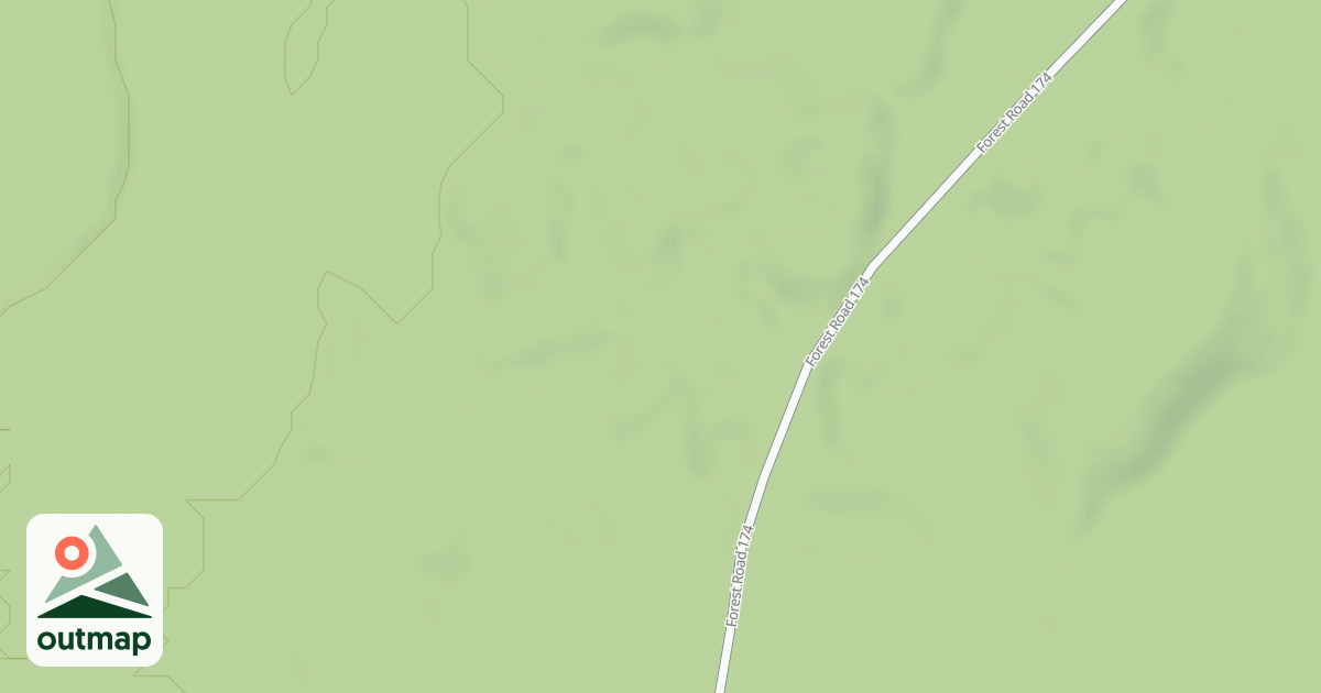 Map of FR 174G