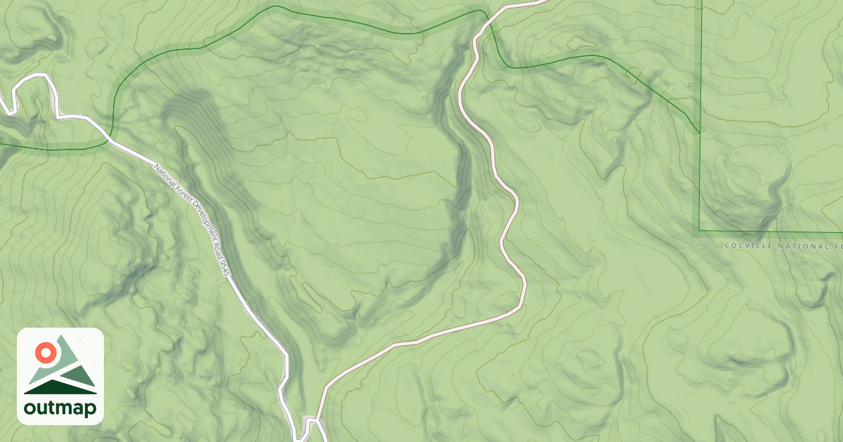 Map of SPUR ROAD A