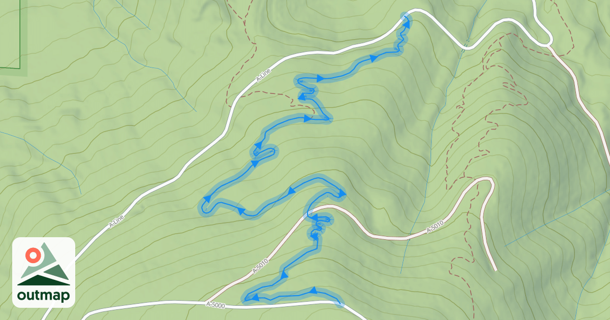 Map of Livin' the Dream (Upper)