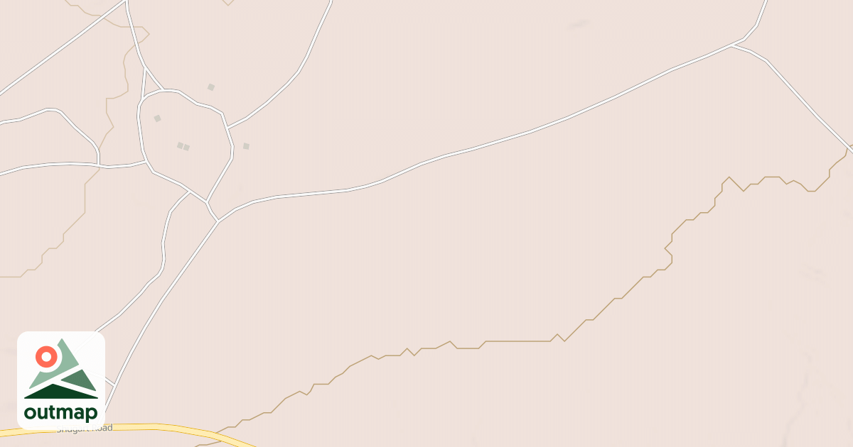 Map of Hackberry Trail System - Lease Road