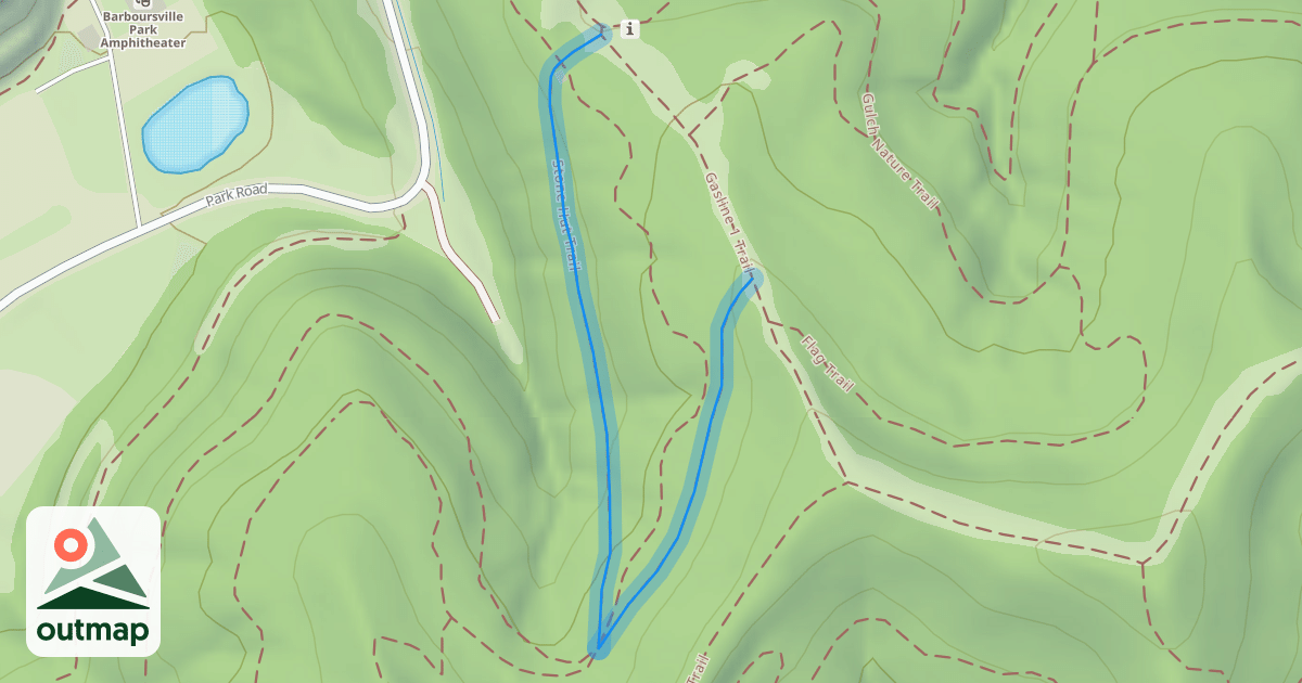 Map of Stone Hut Trail