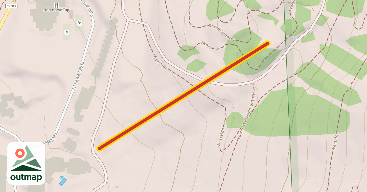 Map of Peachtree Lift