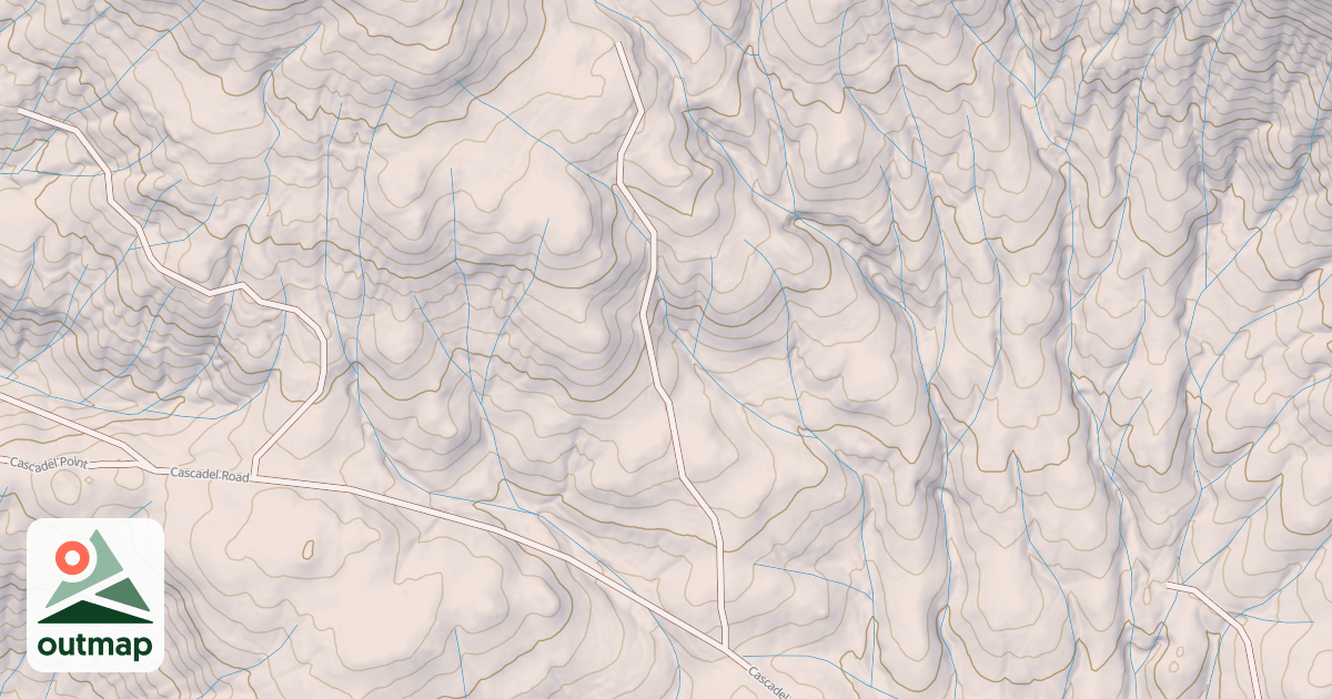 Map of CASCADEL D SPUR