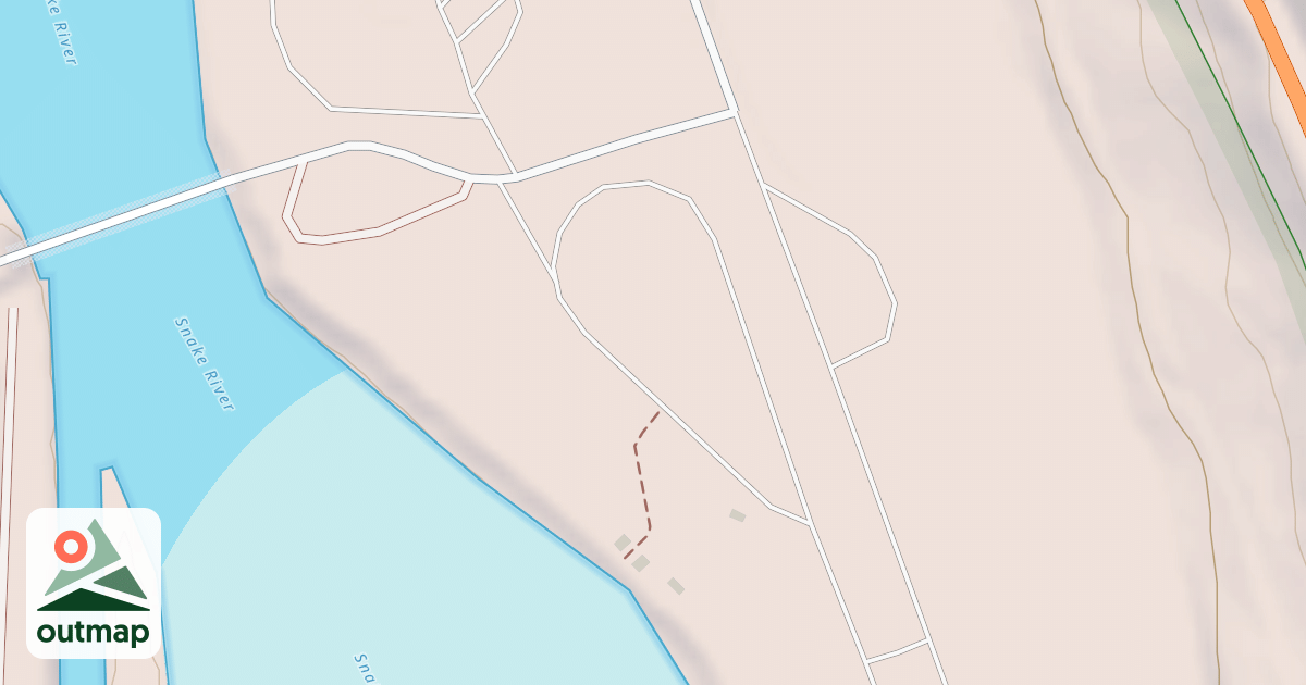 Map of RIVERSIDE DAY USE