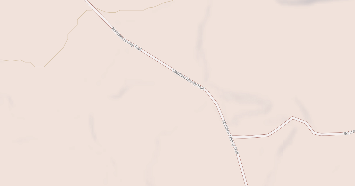 Map preview of Matthew Lourey State Trail