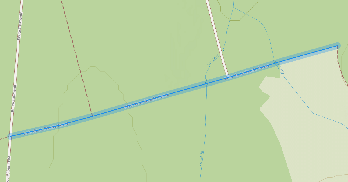 Map preview of Laie de la Ronde Fosse