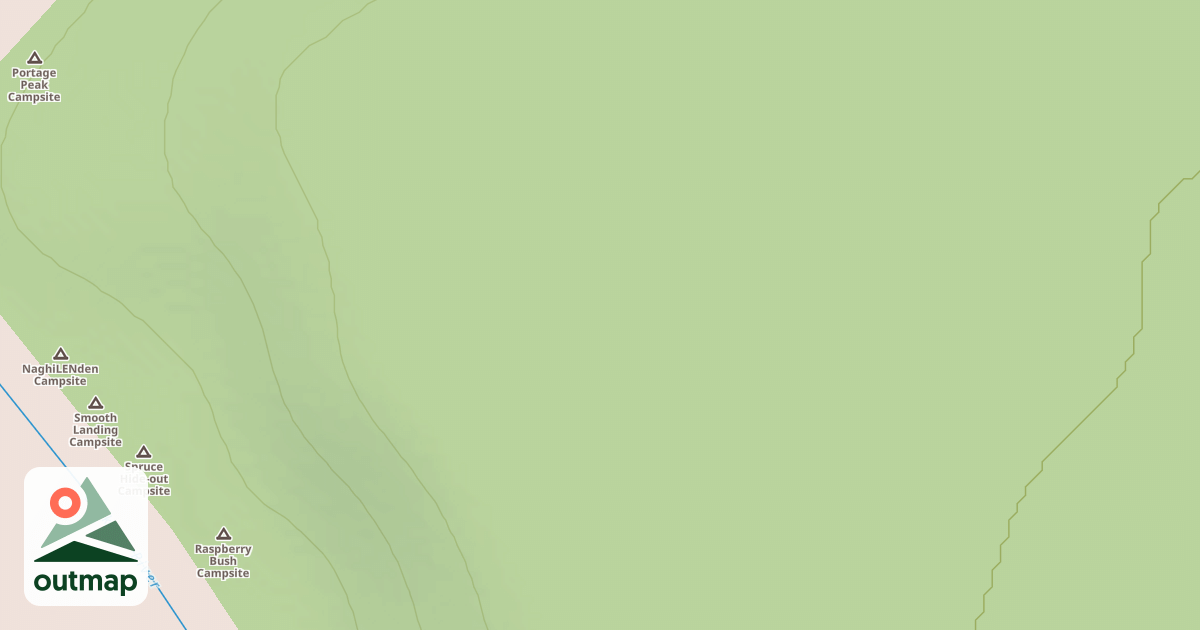 Map of Haggard Creek