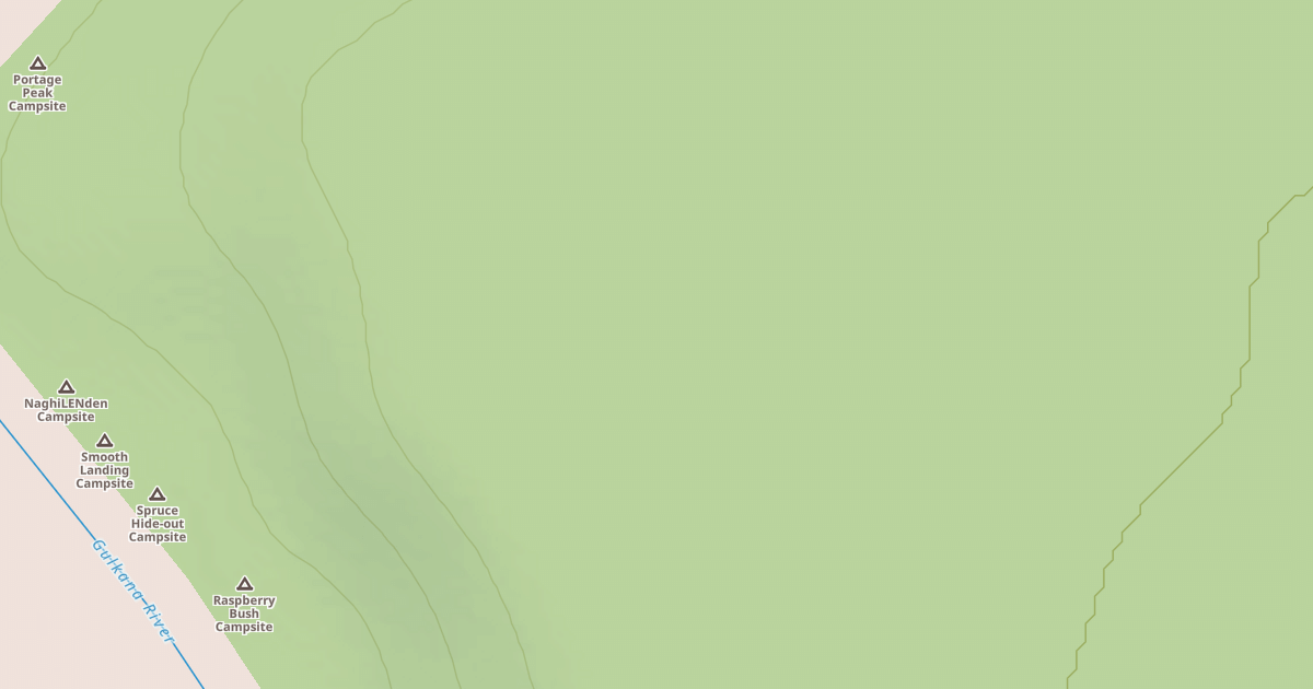Map preview of Haggard Creek