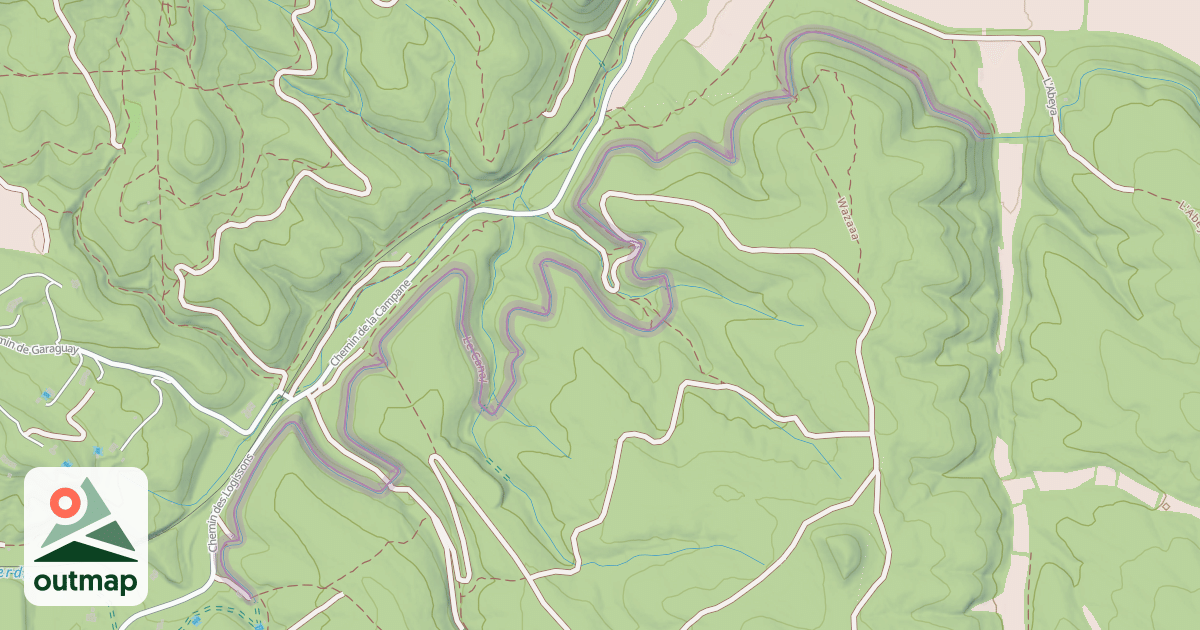 Map of Le Canal