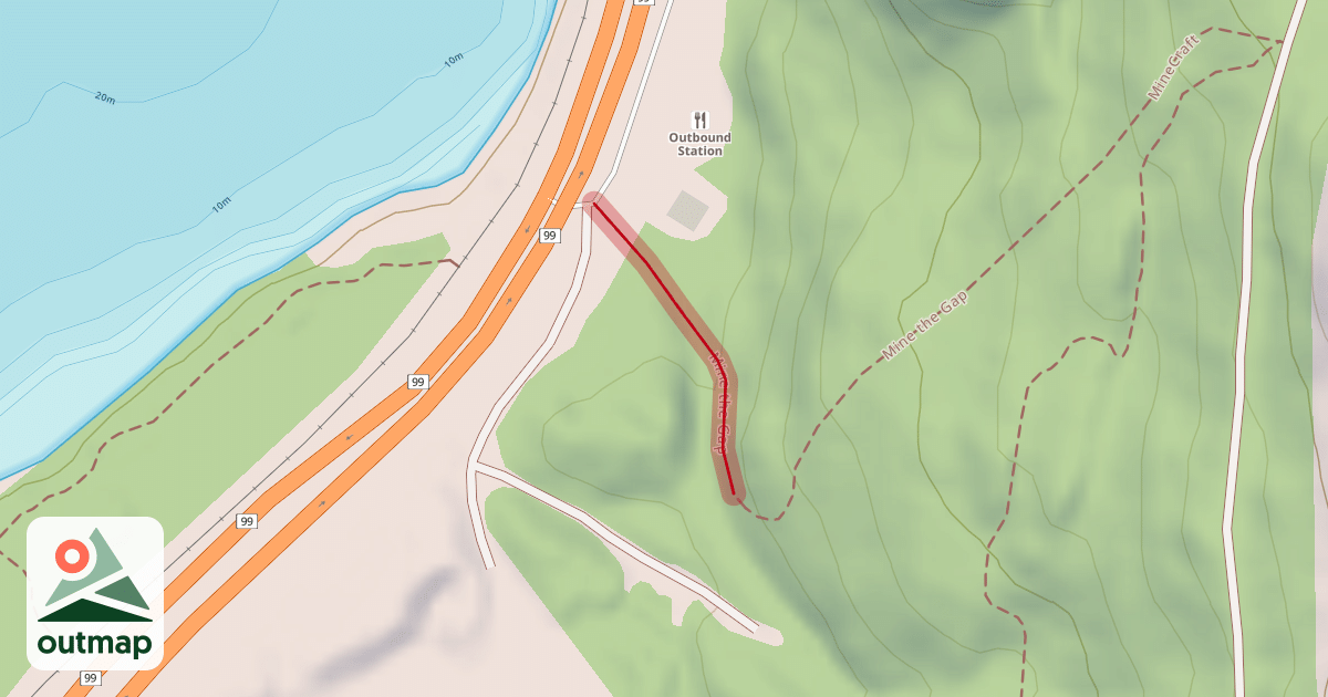 Map of Mine the Gap