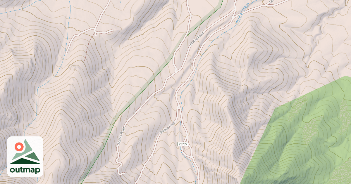Map of SCABRA ROAD