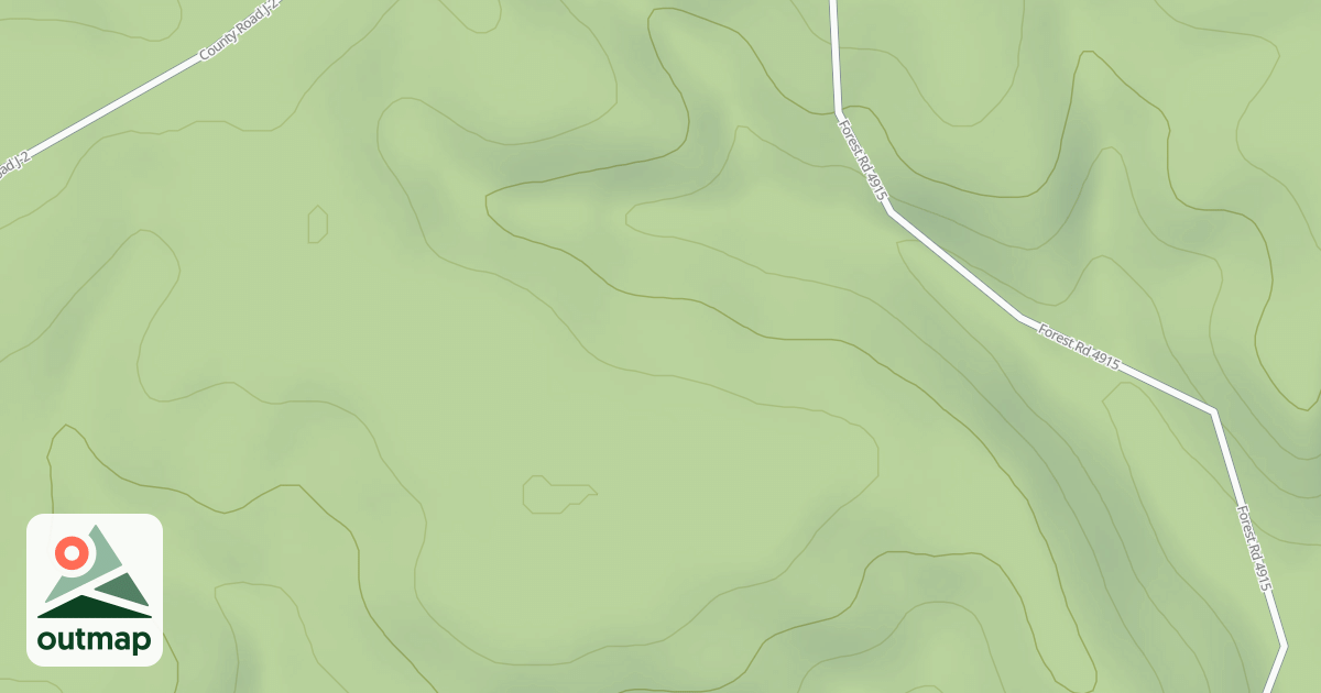 Map of SHORT PRONG