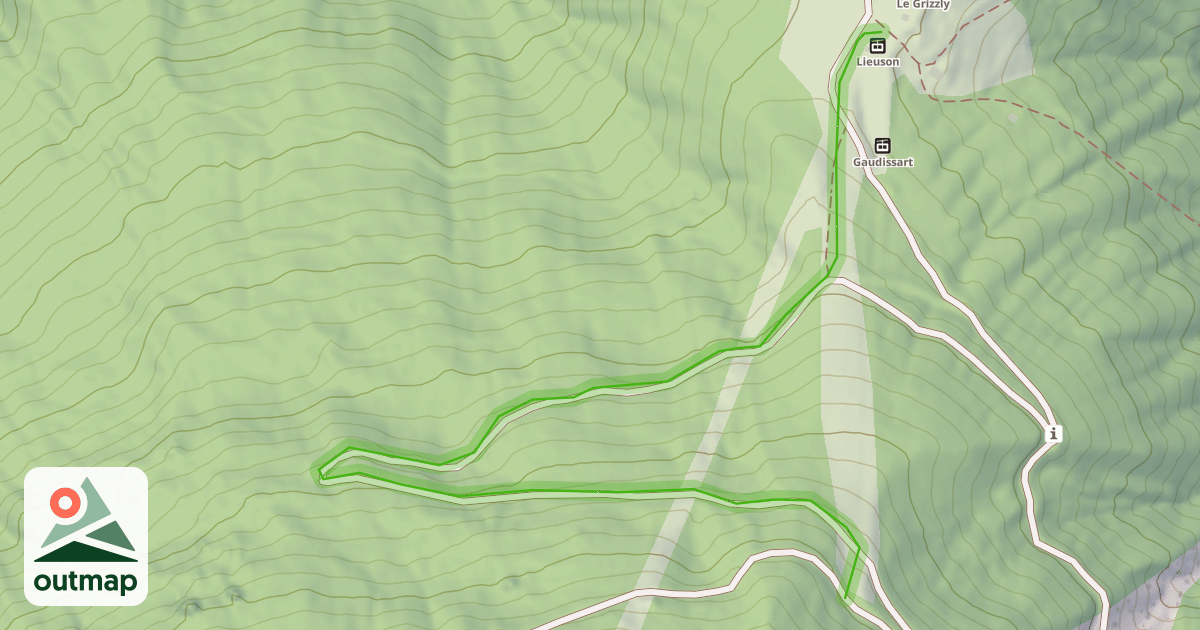 Map of Gaudissart