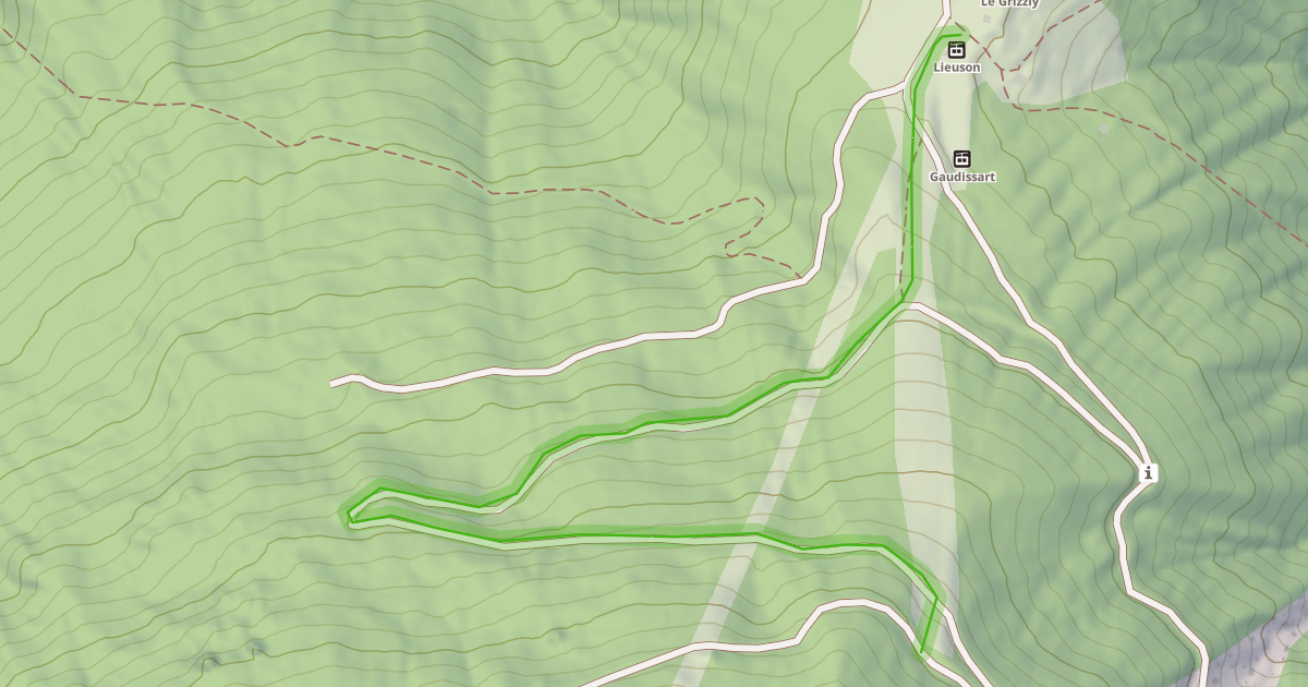Map preview of Gaudissart