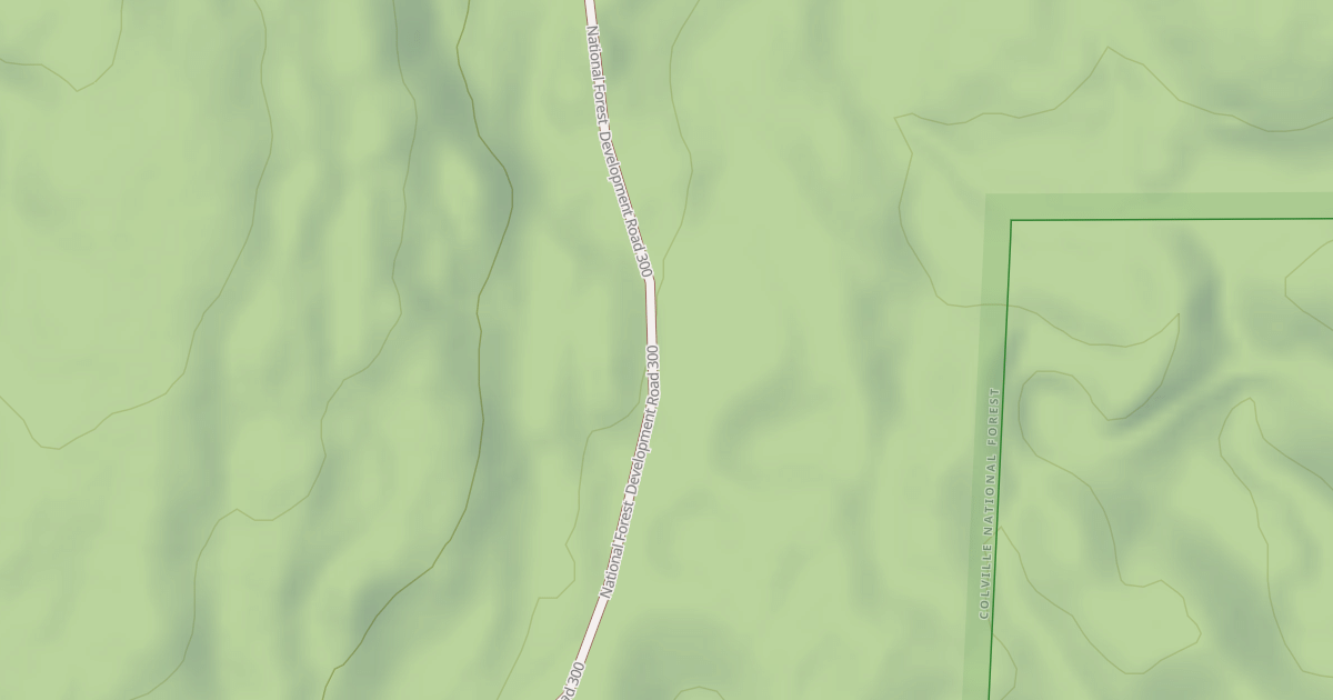Map preview of USFS Motor Vehicle Use Map Roads {71E05898-CA71-409B-A949-D36B7C19FA2B}
