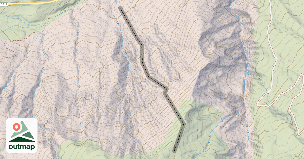 Map of Free Ride de la Procureuse