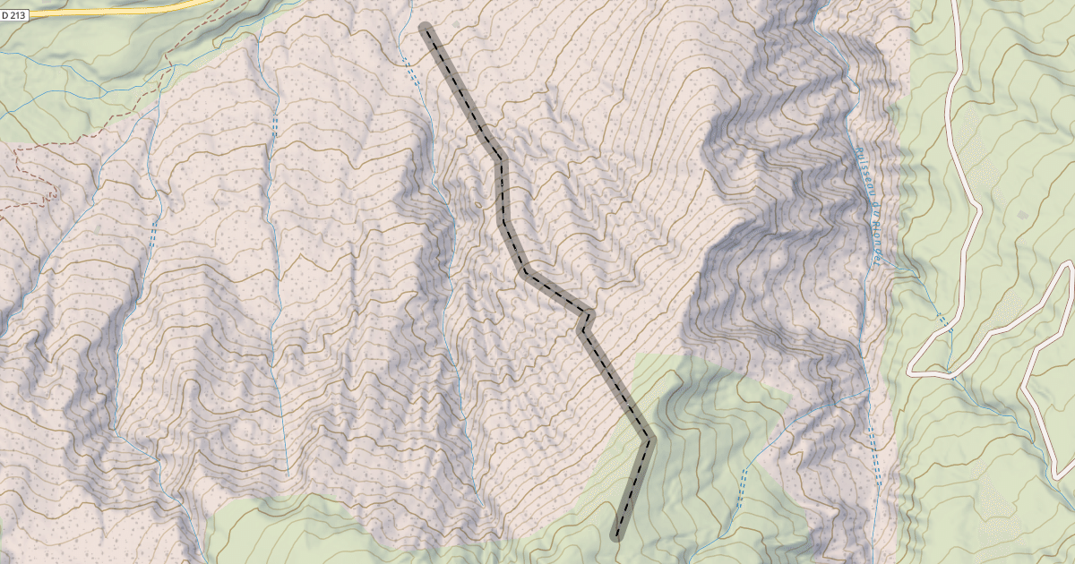 Map preview of Free Ride de la Procureuse