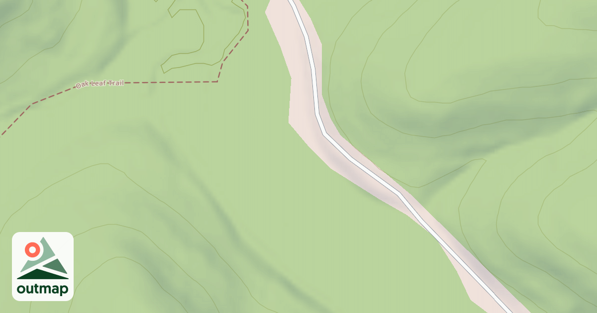 Map of NATURAL BRIDGE