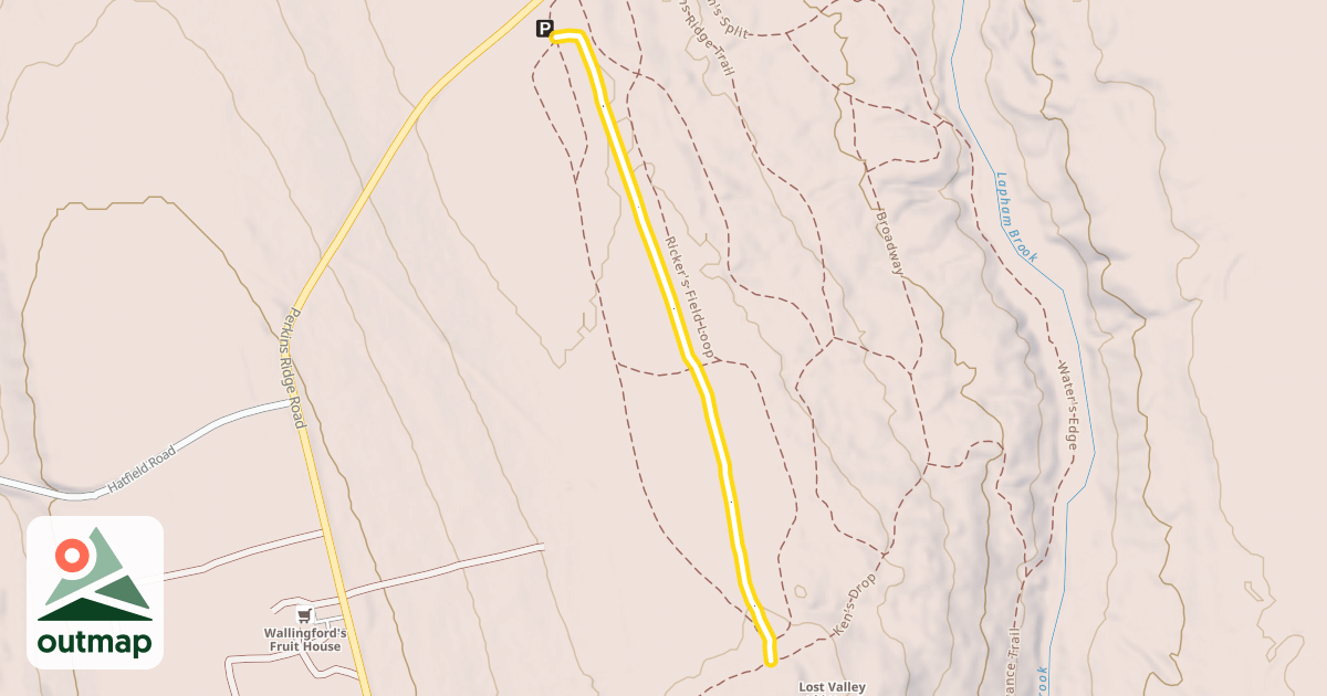 Map of Ricker's Field Center
