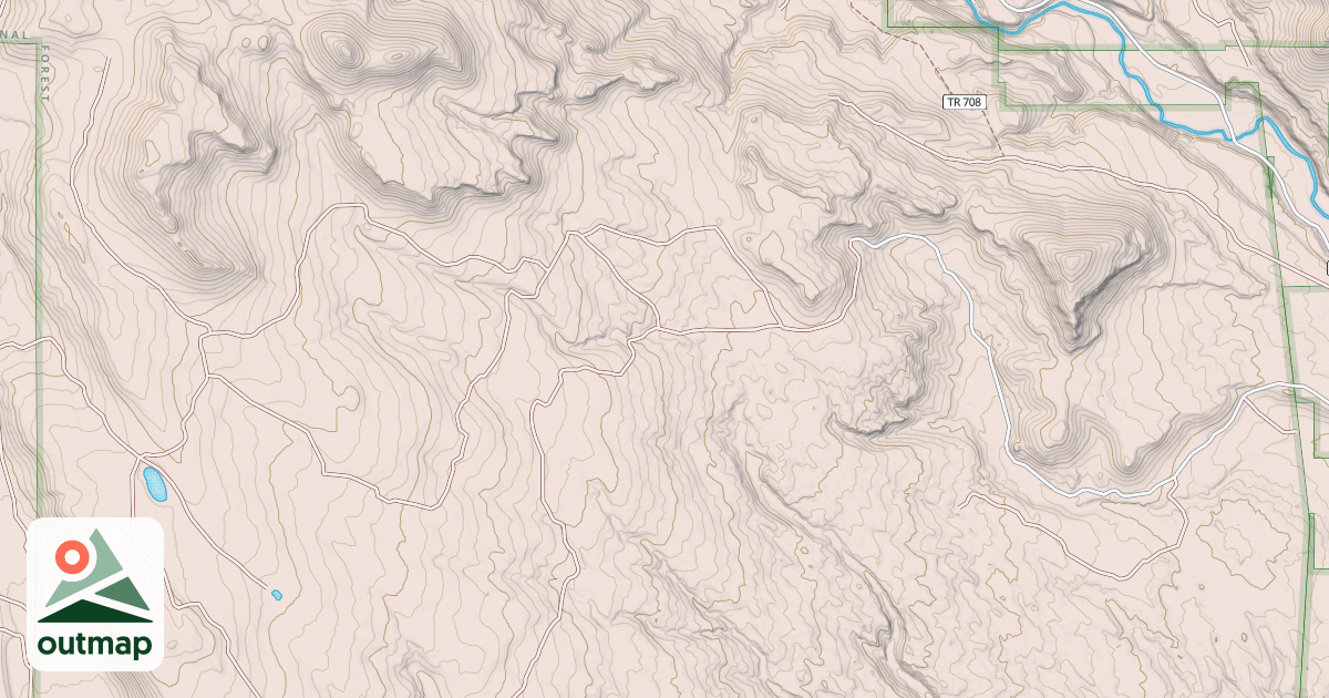Map of JACOBS HILL