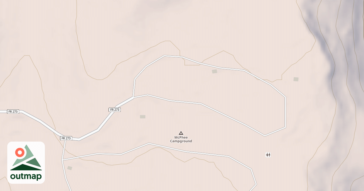 Map of MCPHEE CG B