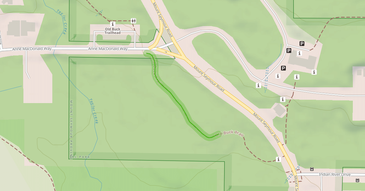 Map preview of Old Buck Trail