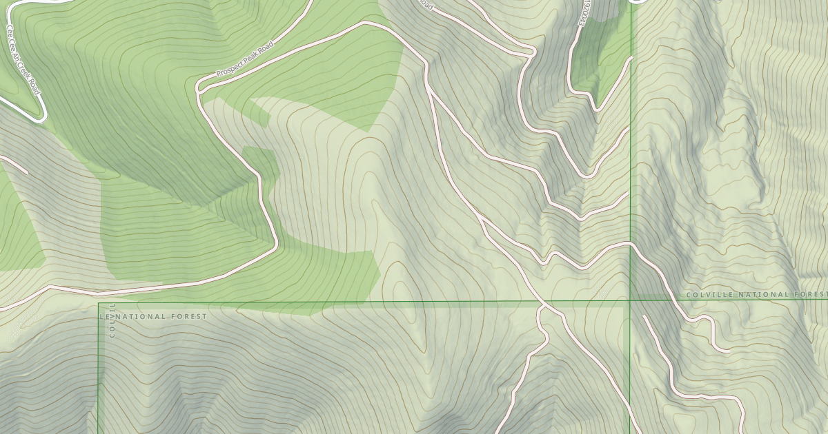 Map preview of PROSPECT PEAK C-D