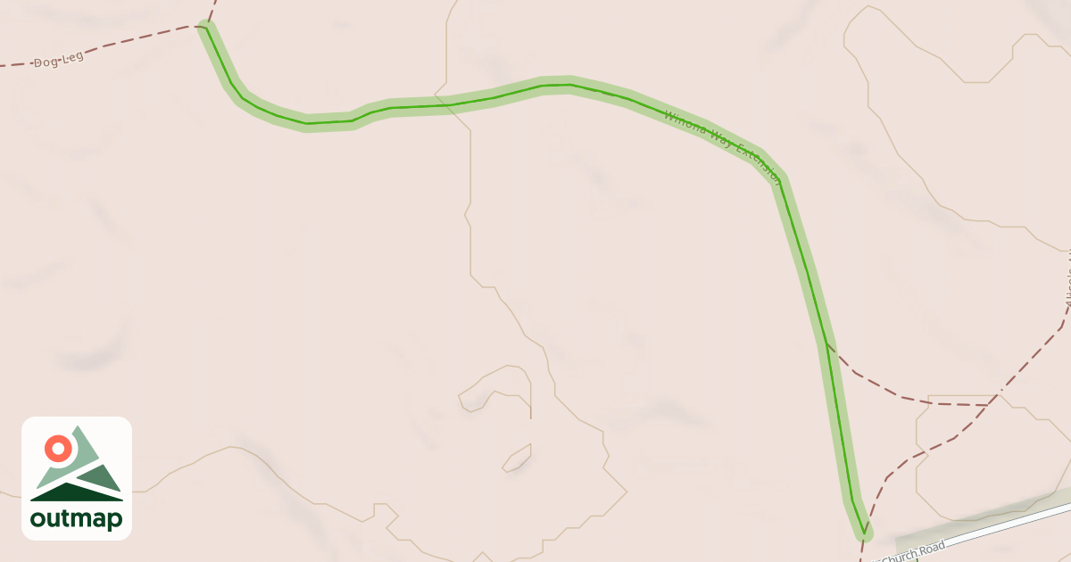 Map of Dog Leg Extension