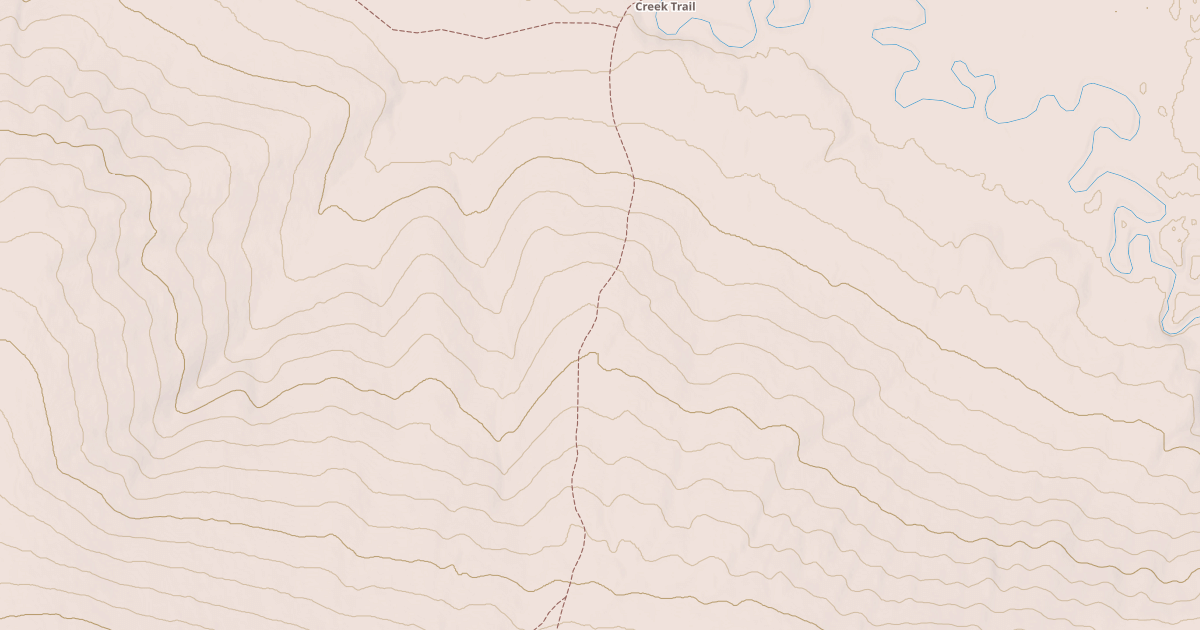 Map preview of Wickersham Creek Trail