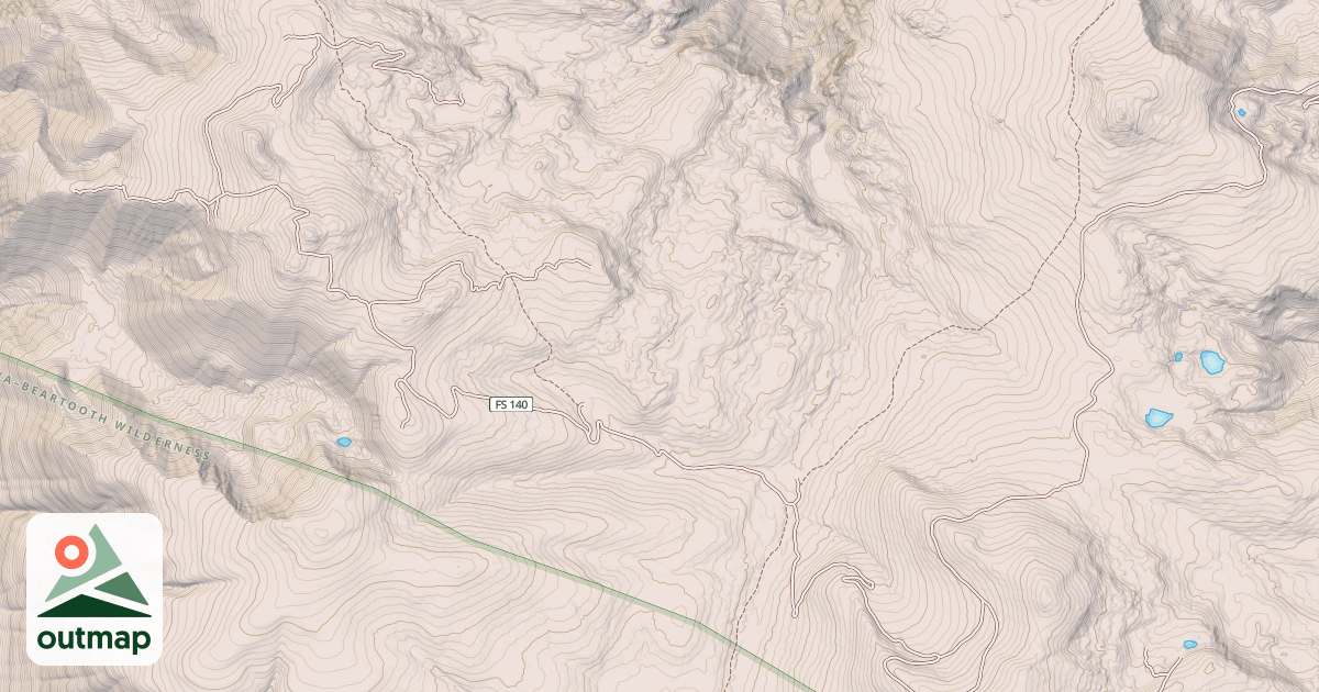 Map of PICKET PIN