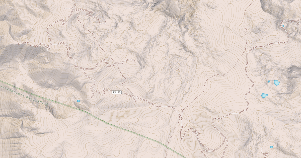 Map preview of PICKET PIN