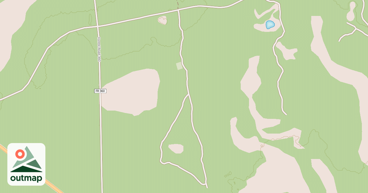 Map of USFS Motor Vehicle Use Map Roads {BD99D6FF-07EA-493F-B822-A3940ED557D6}