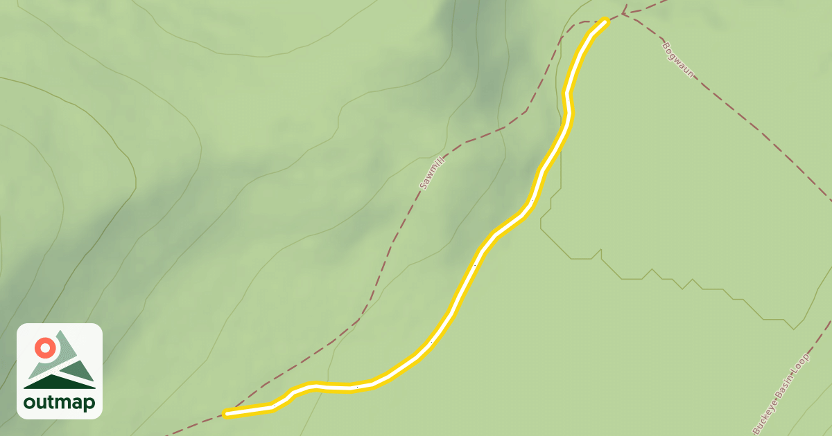 Map of Buckeye Basin Loop