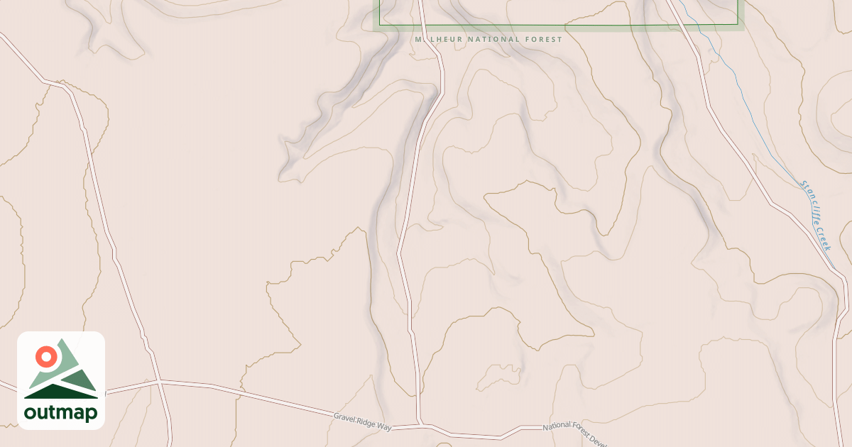Map of USFS National Forest System Roads {2D93CDEF-E365-48EE-B0FE-8F232A581E7C}