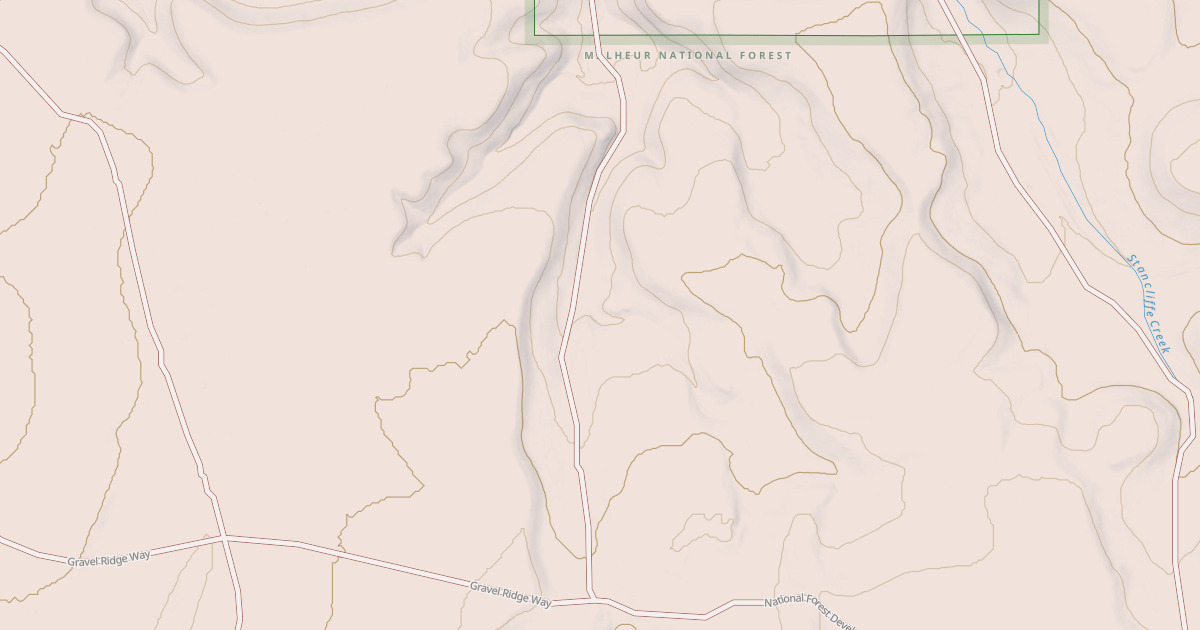 Map preview of USFS National Forest System Roads {2D93CDEF-E365-48EE-B0FE-8F232A581E7C}