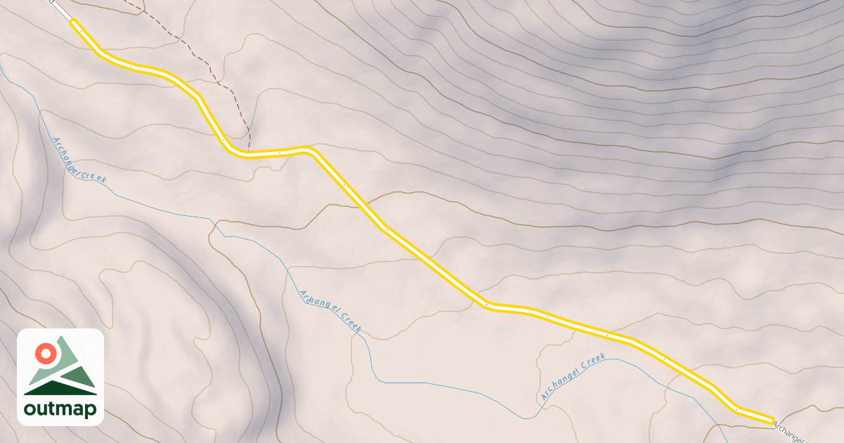 Map of Archangel Road